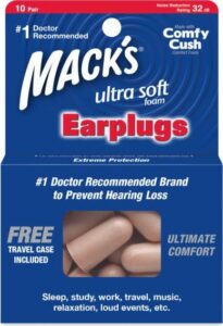 Mack´s Špunty do uší Mack's Ultra Soft Množství: 1 pár