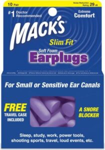 Mack´s Špunty do uší na spaní Mack’s Slim Fit™ Množství: 1 pár