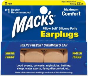 Mack´s Špunty do uší na spaní Mack’s Snoozers® Množství: 2 páry