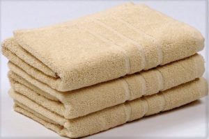 VER Froté ručník UNI smetanový Rozměr: 50×100 cm